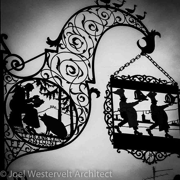 Architectural Studies 109-A. Colmar, France - Joel Westervelt Architect ©