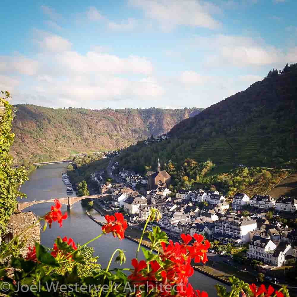 Architectural Studies 111-A. Cochem Castle, Germany - Joel Westervelt Architect ©