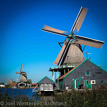 Architectural Studies 112-A. Zaanse Schans, The Netherlands - Joel Westervelt Architect ©