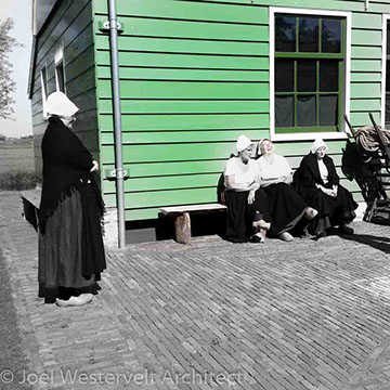 Architectural Studies 114-A. Zaanse Schans, The Netherlands - Joel Westervelt Architect ©