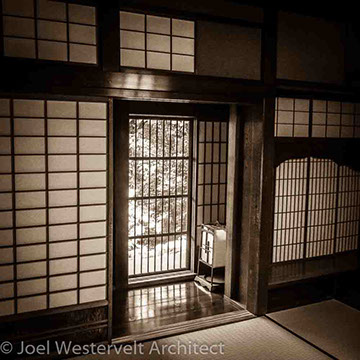 Architectural Studies 203-B. Shirakawa Go World Heritage Site, Japan - Joel Westervelt Architect ©