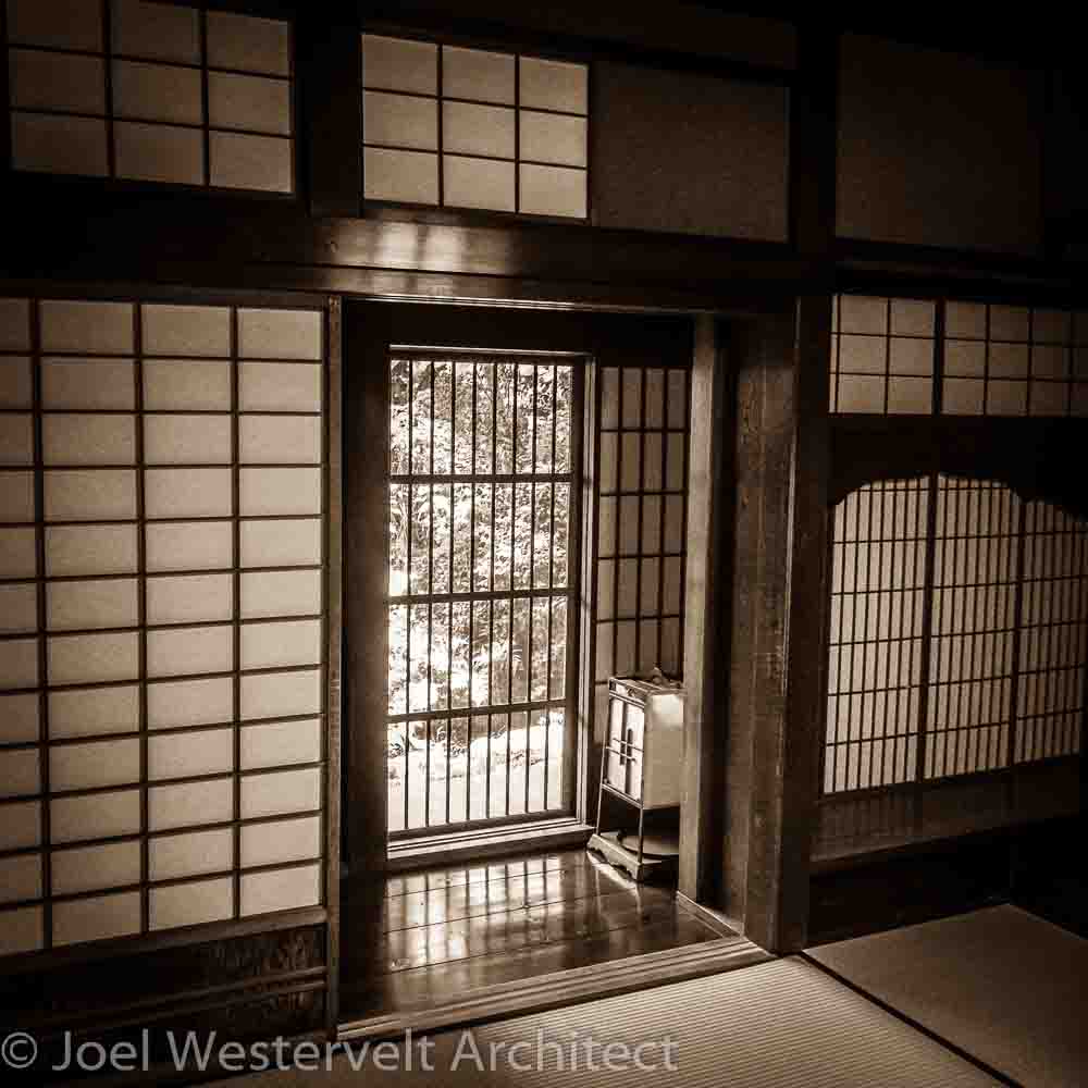 Architectural Studies 203-B. Shirakawa Go World Heritage Site, Japan - Joel Westervelt Architect ©