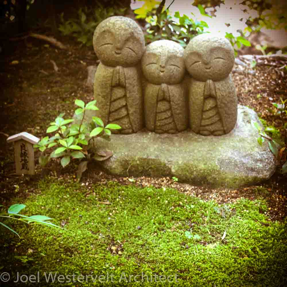 Architectural Studies 205-B. The Great Buddha Statue, Kamakura, Japan - Joel Westervelt Architect ©