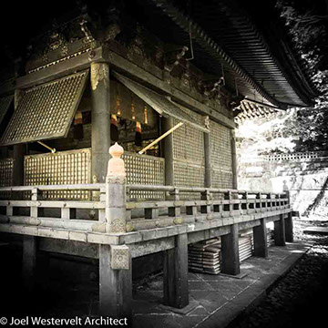 Architectural Studies 207-B. Nikkō Tōshō-gū, Japan - Joel Westervelt Architect ©
