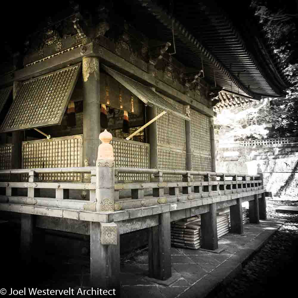 Architectural Studies 207-B. Nikkō Tōshō-gū, Japan - Joel Westervelt Architect ©