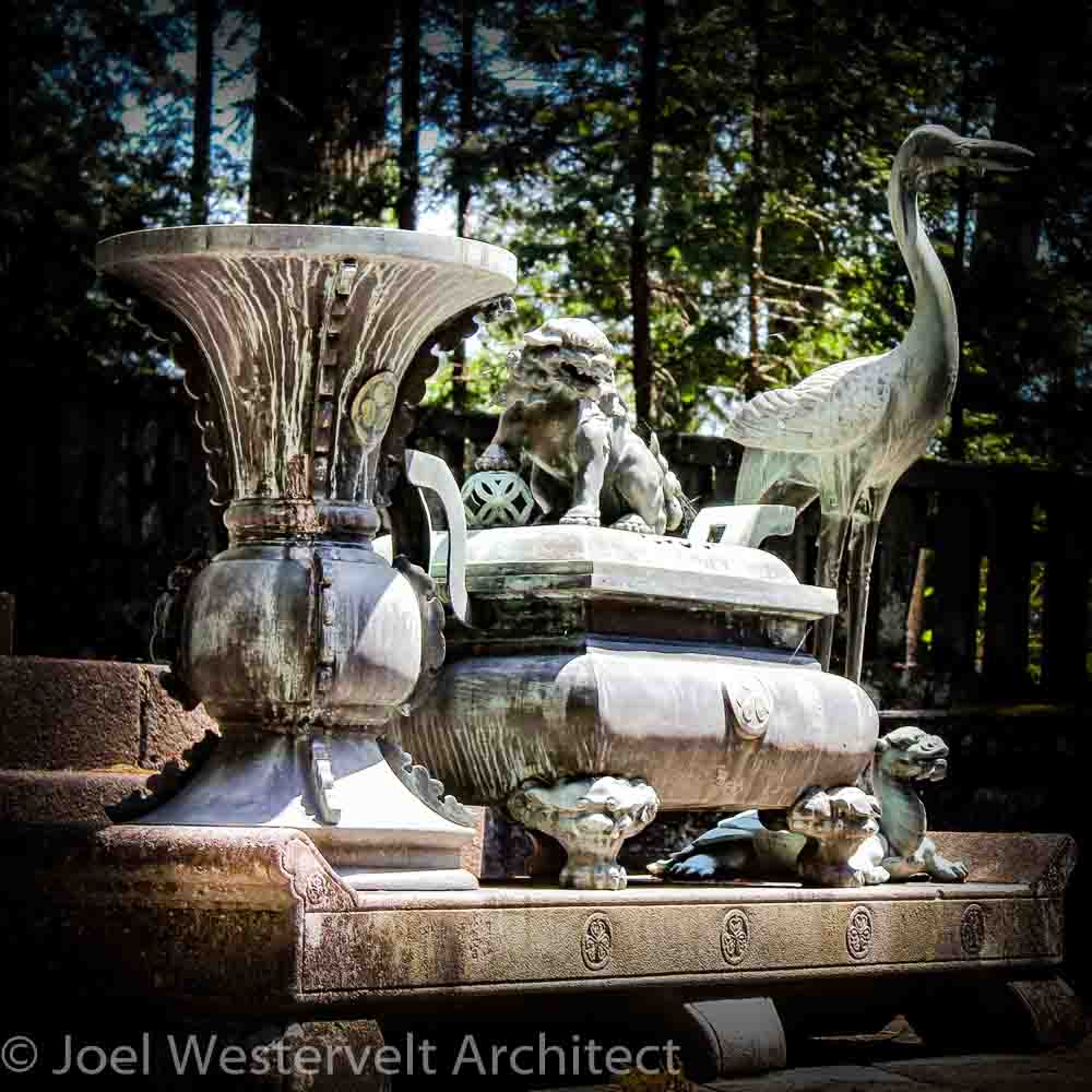 Architectural Studies 210-B. Nikkō Tōshō-gū, Japan - Joel Westervelt Architect ©