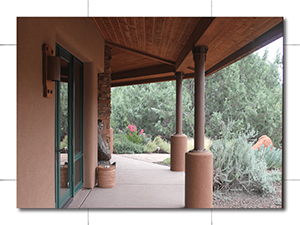 Organic Residence - covered terrace