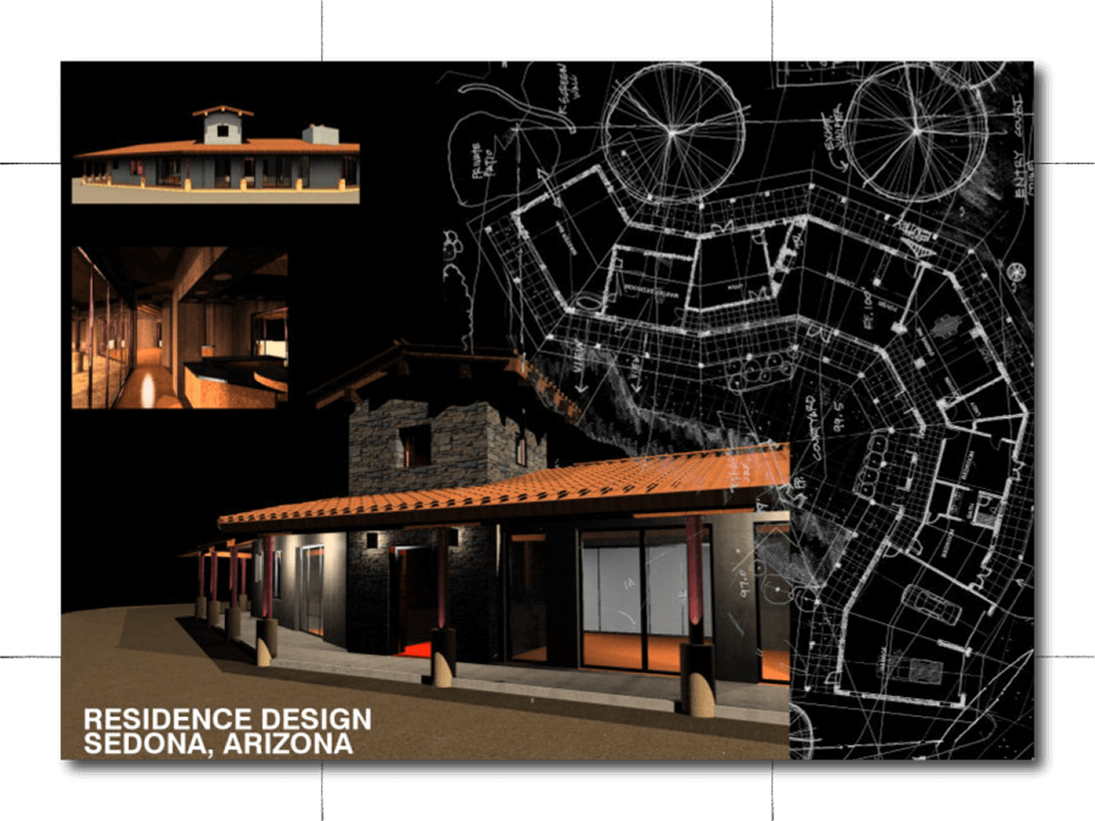 Sedona architect - organic residential design- rainwater tank,sustainable design